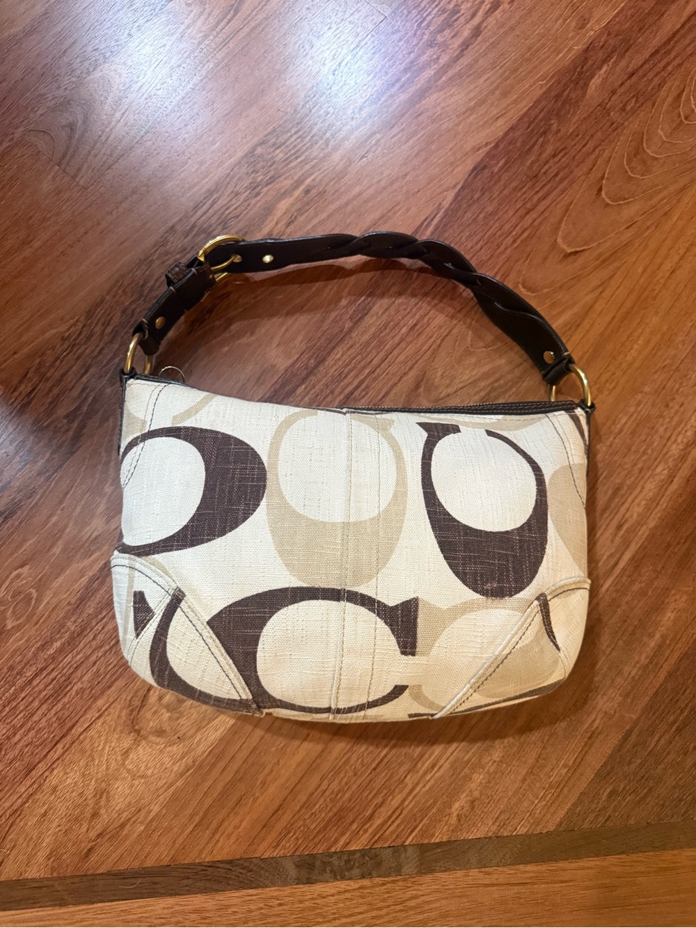 Y2K Coach Carly Hobo Vintage Shoulder Bag Used